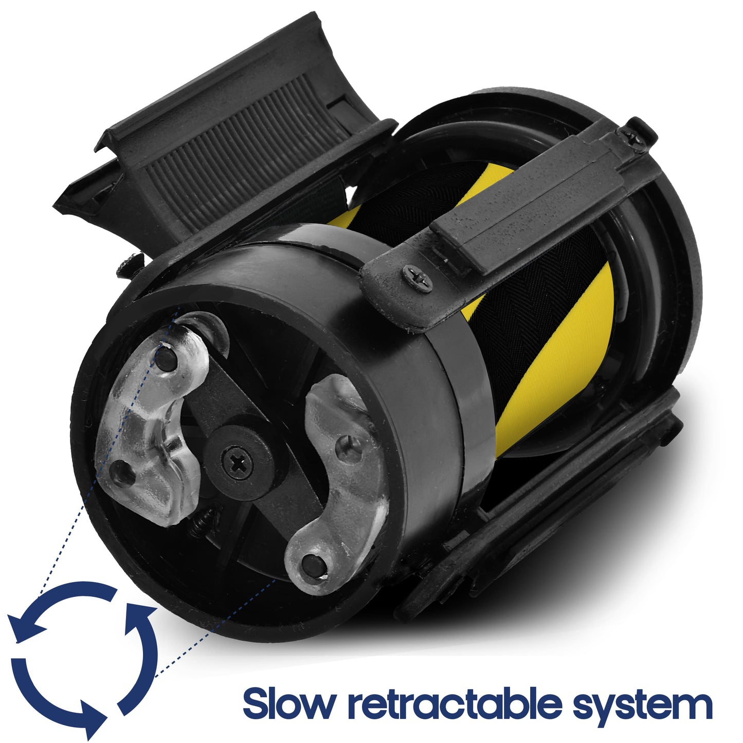 COMPATIBLE CASSETTE BLACK&YELLOW BELT