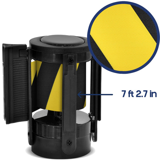 COMPATIBLE CASSETTE BLACK&YELLOW BELT