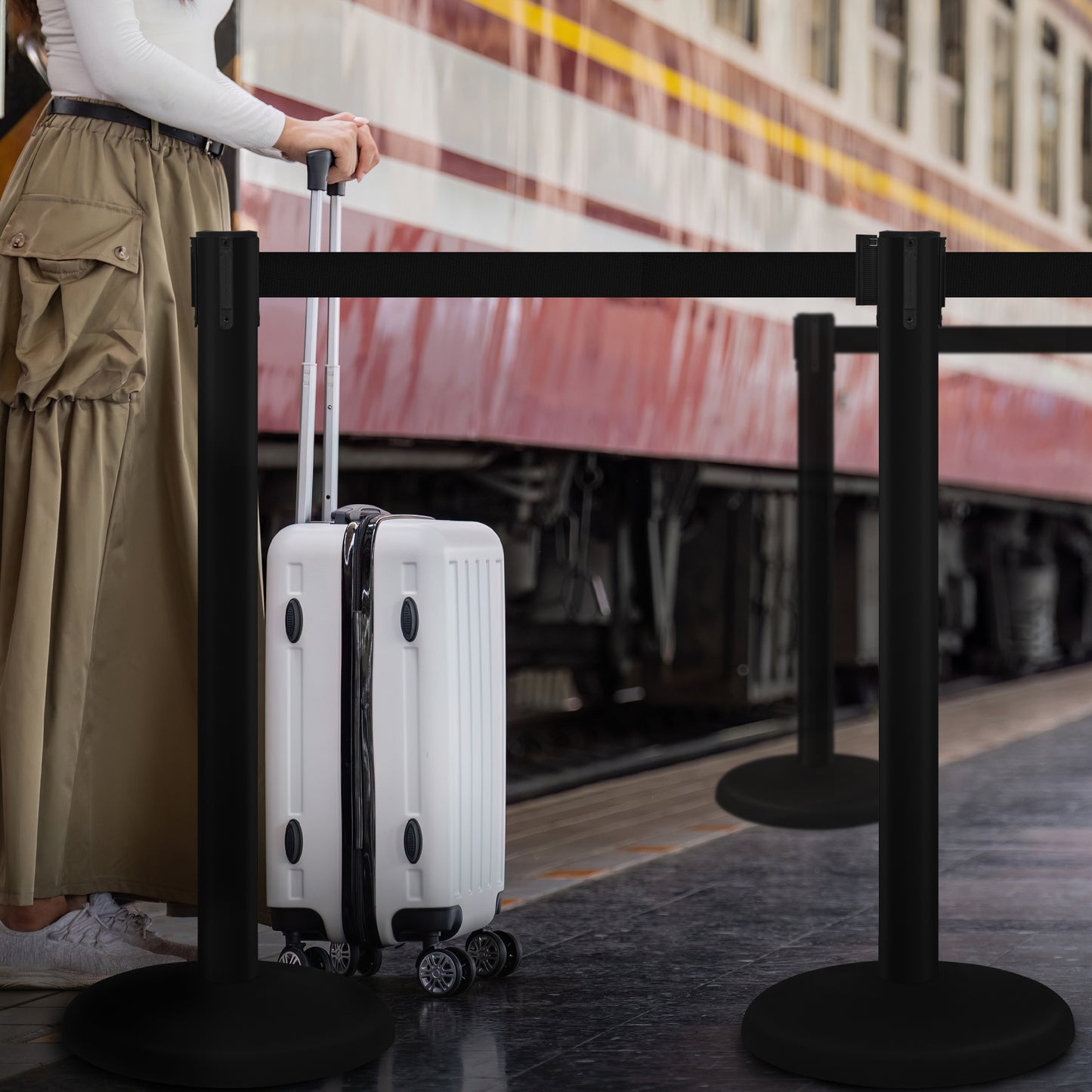 BLACK ECOMAX STANCHION (2-PACK)