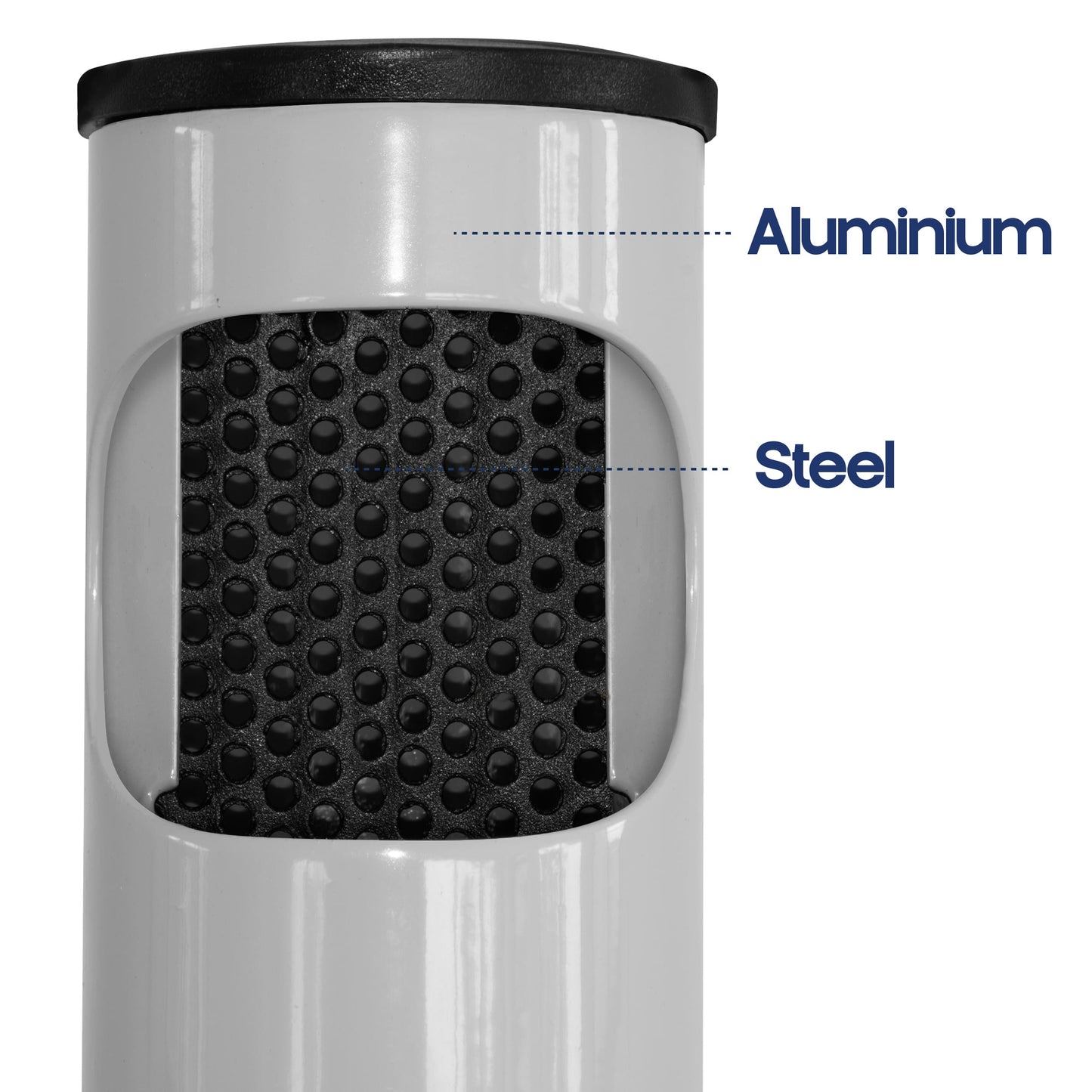 SLIM ASH POST (GREY)