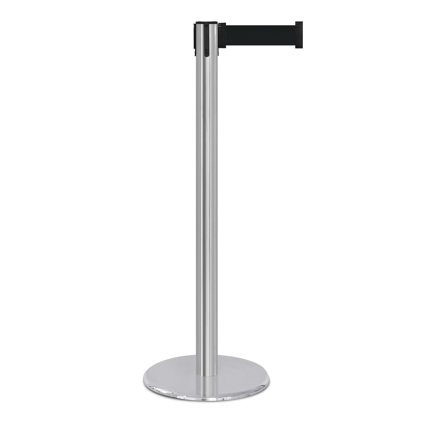 COMPATIBLE CHROME STANCHION BLACK BELT (2-PACK)