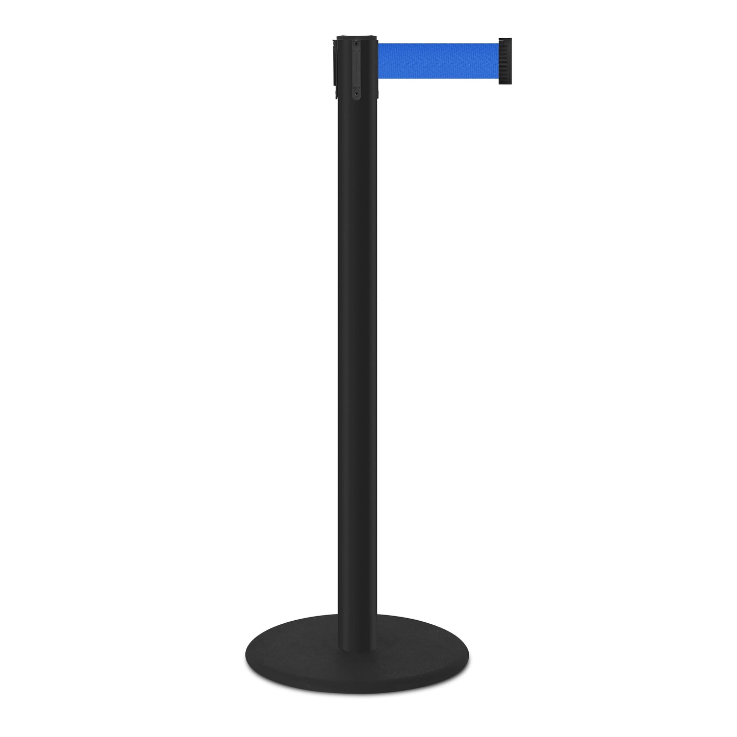 COMPATIBLE BLACK STANCHION BLUE BELT (2-PACK)