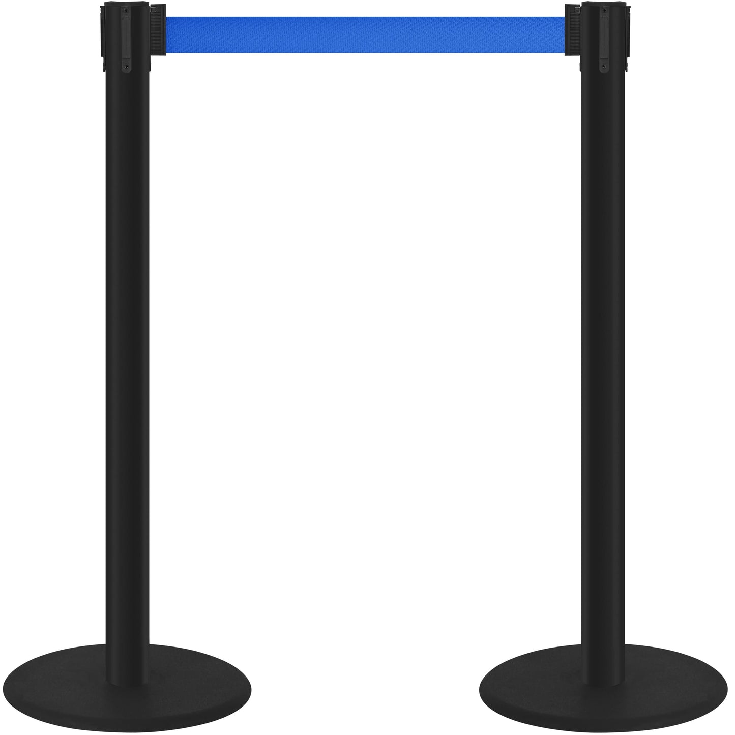 COMPATIBLE BLACK STANCHION BLUE BELT (2-PACK)