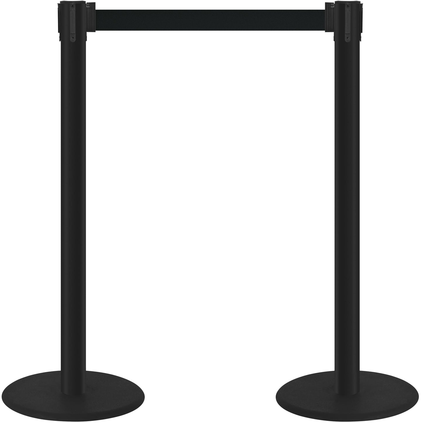 COMPATIBLE BLACK STANCHION BLACK BELT (2-PACK)