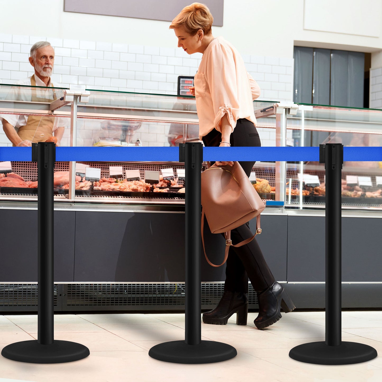 BLUE ECOMAX STANCHION (2-PACK)