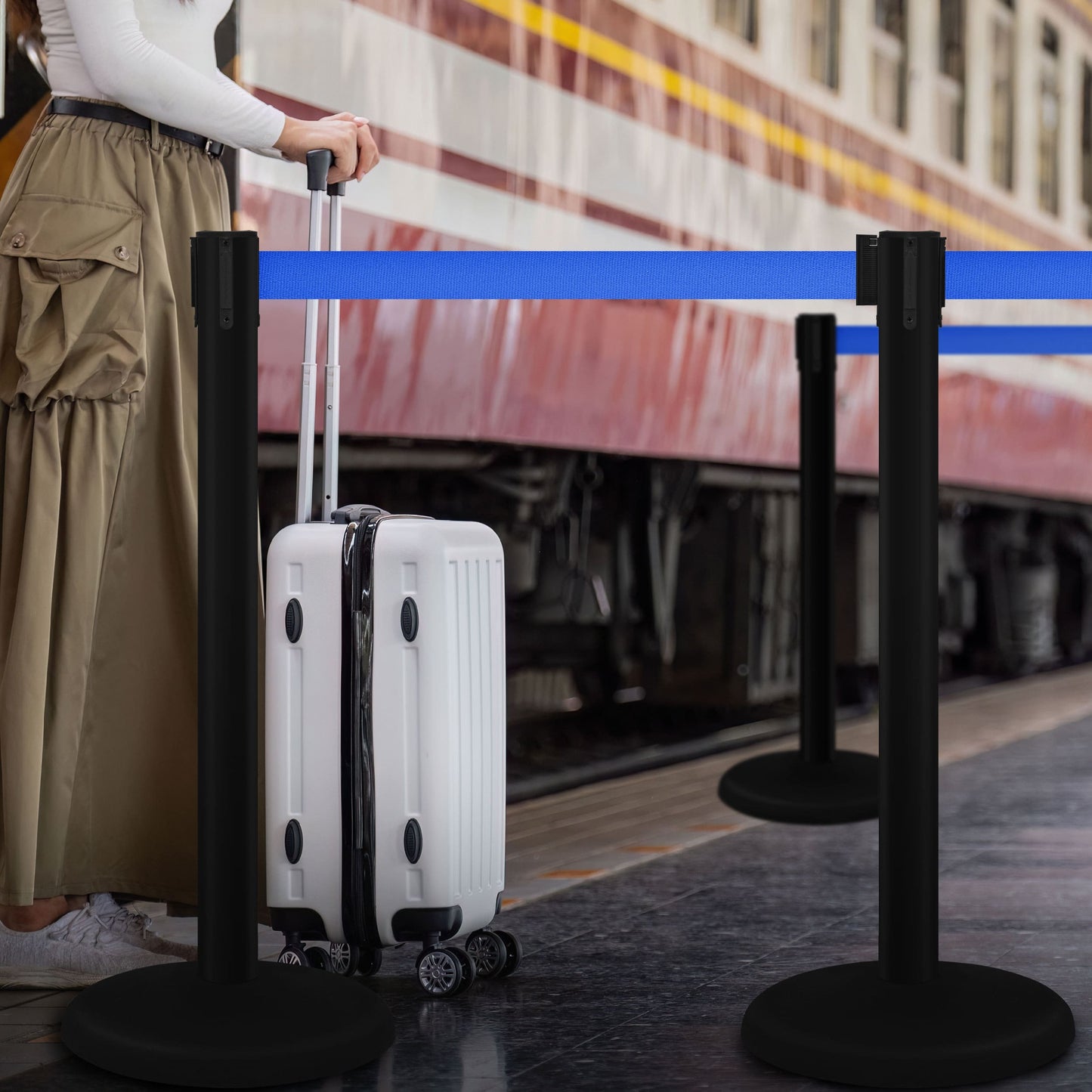 BLUE ECOMAX STANCHION (2-PACK)
