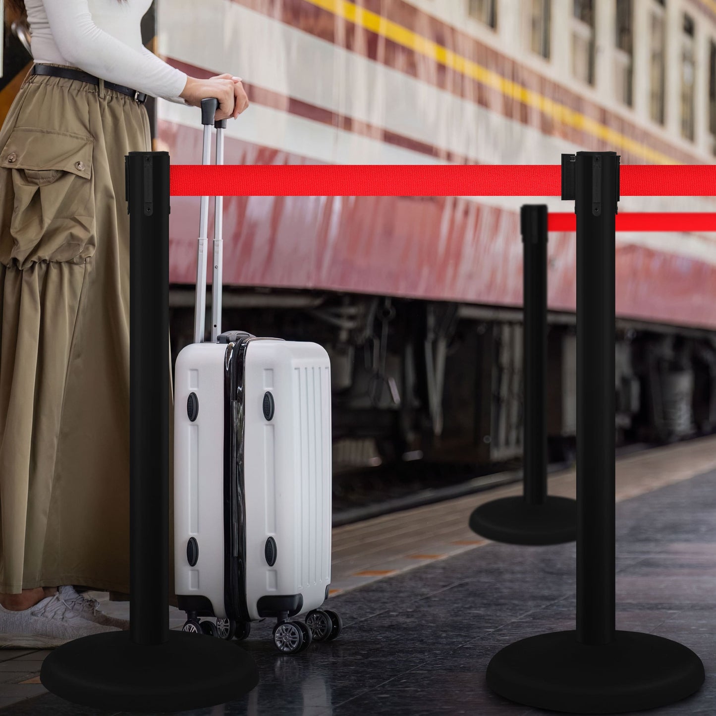 RED ECOMAX STANCHION (2-PACK)