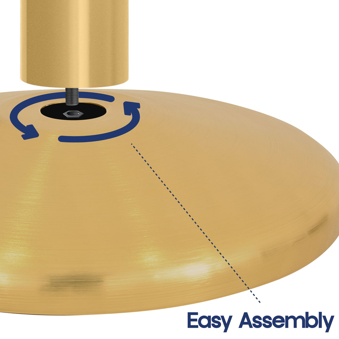 CLASSIC ROPE STANCHION (GOLD) 2-PACK