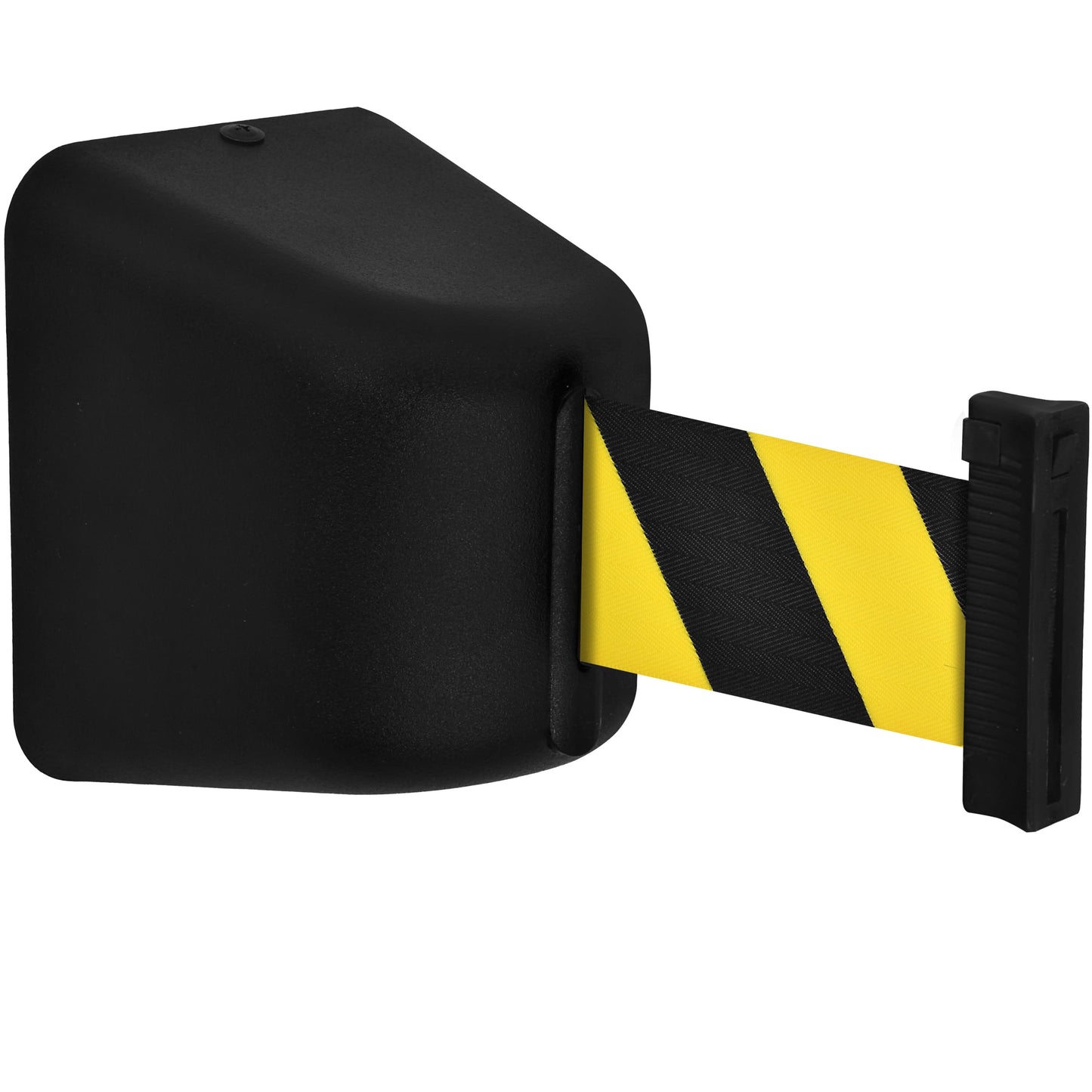 LUXOR 8 WALL-MOUNTED RETRACTABLE BELT (BLACK & YELLOW)